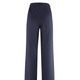 Hosen - Hose in modischer Palazzo-Form – Farbe MARINE – Ansicht 2 Hosen - Hose in modischer Palazzo-Form, in Größe 018 bis 054, in Farbe SCHWARZ – Farbe MARINE – Ansicht 2