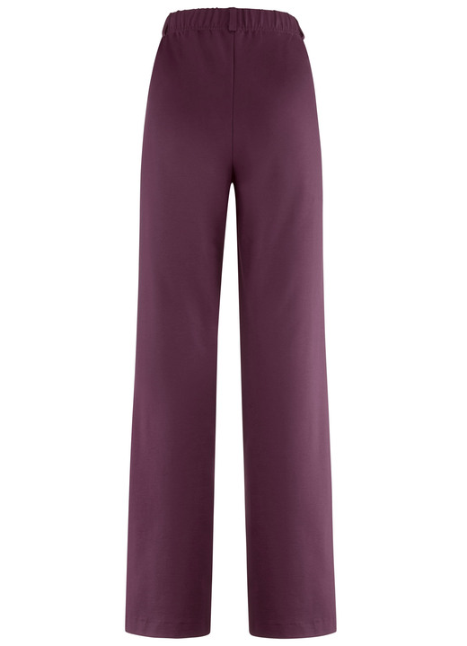 Hosen - Hose in modischer Palazzo-Form, in Größe 018 bis 054, in Farbe HELLBLAU Ansicht 15