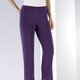 Hosen - Weich fließende, 7/8-lange Hose – Farbe VIOLETT Hosen - Weich fließende, 7/8-lange Hose, in Größe 036 bis 060, in Farbe SCHWARZ