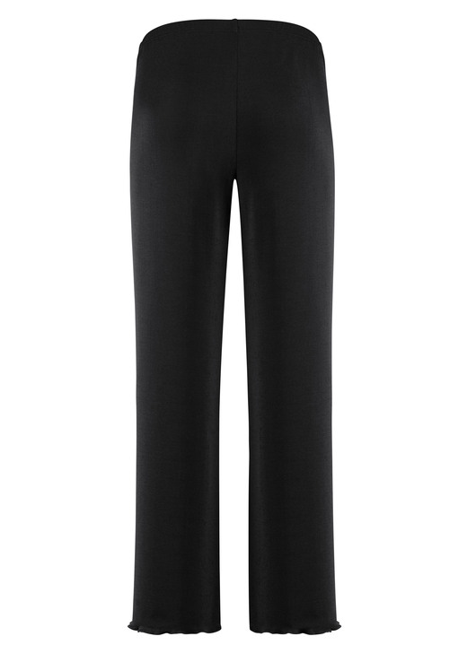 Hosen - Weich fließende, 7/8-lange Hose, in Größe 036 bis 060, in Farbe PETROL Ansicht 9