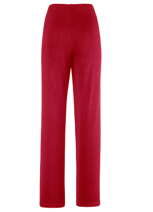 Hosen - Hose mit edlem Glanz, in Größe 020 bis 060, in Farbe PETROL Ansicht 15