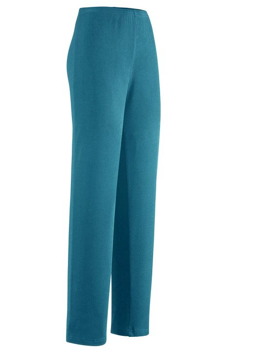 Klaus Modelle - Hose mit edlem Glanz in Extra-Kurzgrößen, in Größe 205 bis 285, in Farbe SCHWARZ Ansicht 17