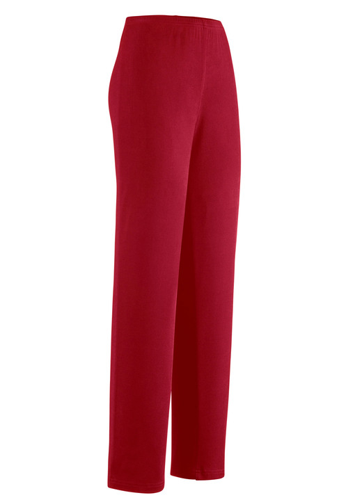 Hosen - Hose mit edlem Glanz, in Größe 020 bis 060, in Farbe PETROL Ansicht 14