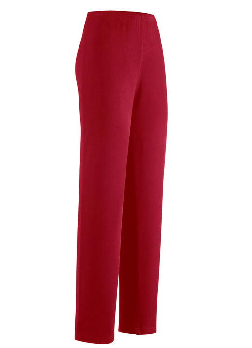 Klaus Modelle - Hose mit edlem Glanz in Extra-Kurzgrößen, in Größe 205 bis 285, in Farbe SCHWARZ Ansicht 10