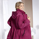 Jacken, Mäntel, Blazer - Funktionsjacke mit dezentem Streifendessin – Farbe RUBINROT – Ansicht 5 Jacken, Mäntel, Blazer - Funktionsjacke mit dezentem Streifendessin, in Größe 018 bis 054, in Farbe SAND – Farbe RUBINROT – Ansicht 5
