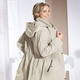 Jacken, Mäntel, Blazer - Funktionsjacke mit dezentem Streifendessin – Farbe SAND Jacken, Mäntel, Blazer - Funktionsjacke mit dezentem Streifendessin, in Größe 018 bis 054, in Farbe SAND