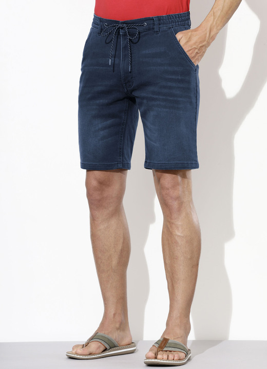 Hosen - Legere Jeans-Bermudas in 3 Farben Ansicht 3 Hosen - Legere Jeans-Bermudas in 3 Farben, in Größe 048 bis 064, in Farbe HELLJEANS Ansicht 3
