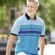 Hemden, Pullover & Shirts - Poloshirt in 2 Farben – Farbe TÜRKIS-WEISS – Ansicht 1 Hemden, Pullover & Shirts - Poloshirt in 2 Farben, in Größe 046 bis 062, in Farbe TÜRKIS-WEISS – Farbe TÜRKIS-WEISS – Ansicht 1
