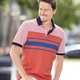 Hemden, Pullover & Shirts - Poloshirt in 2 Farben – Farbe TERRA-WEISS Hemden, Pullover & Shirts - Poloshirt in 2 Farben, in Größe 046 bis 062, in Farbe TÜRKIS-WEISS