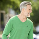 Hemden, Pullover & Shirts - Modischer V-Pullover in 6 Farben – Farbe GRÜN MELIERT – Ansicht 2 Hemden, Pullover & Shirts - Modischer V-Pullover in 6 Farben, in Größe 046 bis 062, in Farbe ROT MELIERT – Farbe GRÜN MELIERT – Ansicht 2