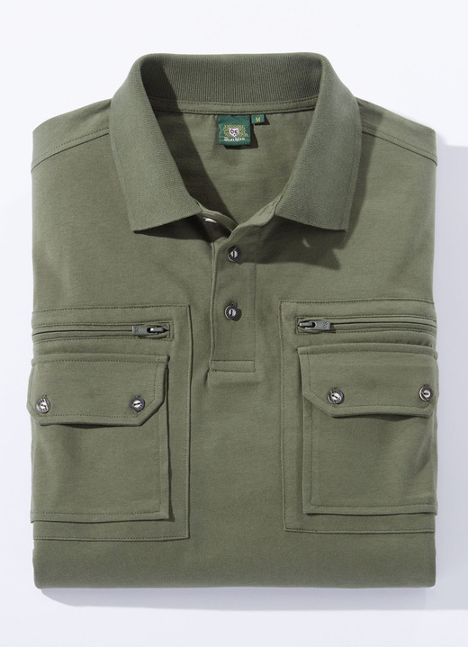 Hemden, Pullover & Shirts - Poloshirt in 3 Farben Ansicht 3 Hemden, Pullover & Shirts - Poloshirt in 3 Farben, in Größe 3XL (60/62) bis XXL (56/58), in Farbe WEISS Ansicht 3