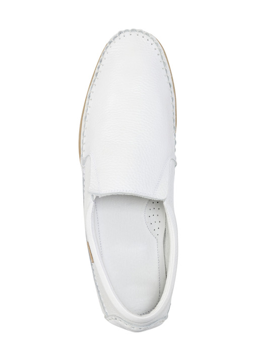 Slipper & Schnürschuhe - GINO GALANTE, leichte Herren-Slipper, mit Gummizug, in Größe 040 bis 046, in Farbe MARINE Ansicht 6