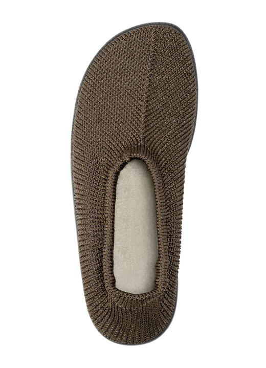 Slipper & Schnürschuhe - Slipper aus elastischem Strickmaterial, in Größe 039 bis 045, in Farbe SCHWARZ Ansicht 6