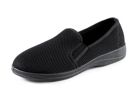 Leichte Herren-Hausschuhe, mit Gummizug