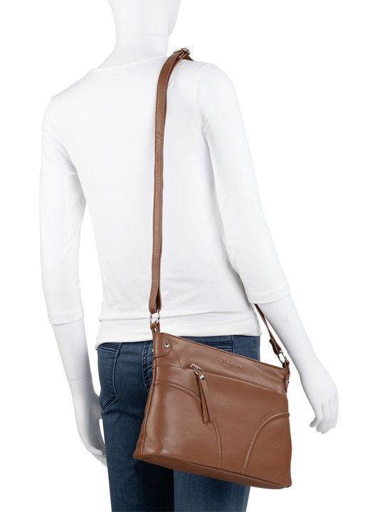 Taschen - Laurina, Tasche, Damen, mit verstellbarem Umhängeriemen, in Farbe SCHWARZ Ansicht 6