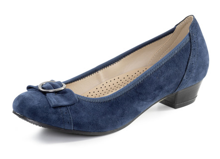Andrea Conti, schicke Damen-Pumps, mit Gummizug