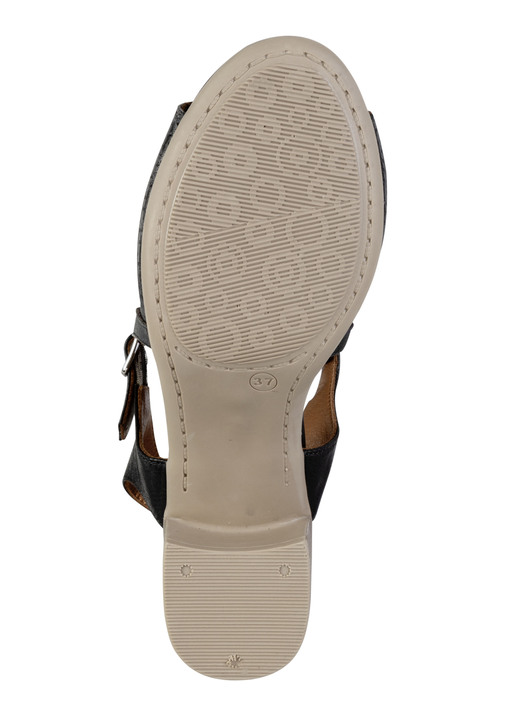 Sandaletten & Pantoletten - Andrea Conti Sandalette mit Zier-Perforation, in Größe 036 bis 041, in Farbe COGNAC Ansicht 6