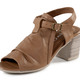 Sandaletten & Pantoletten - Andrea Conti Sandalette mit Zier-Perforation, in Größe 036 bis 041, in Farbe WEISS – Farbe COGNAC – Ansicht 1