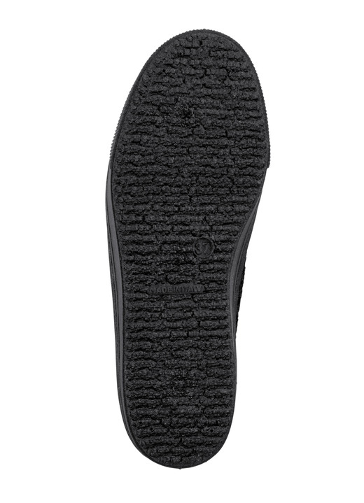 Slipper & Schnürschuhe - Elegante Damen-Schnürschuhe, mit herausnehmbarem Fußbett, in Größe 036 bis 041, in Farbe SCHWARZ Ansicht 3
