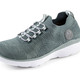Komfortschuhe - Rieker, leichte Damen-Sneaker, Weite G, mit MemoSoft-Textileinlage, in Größe 036 bis 042, in Farbe PINK – Farbe MINT – Ansicht 1