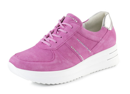 Waldläufer Sneaker mit Glitzersteinchen