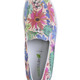Komfortschuhe - Waldläufer Slipper aus beschichtetem, floral bedrucktem Textilmaterial, in Größe 3 1/2 bis 8, in Farbe MULTICOLOR – Farbe MULTICOLOR – Ansicht 2