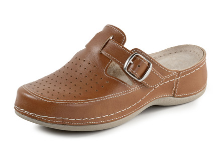 ELENA EDEN, sommerliche Damen-Clogs, Weite G, mit verstellbarer Schließe