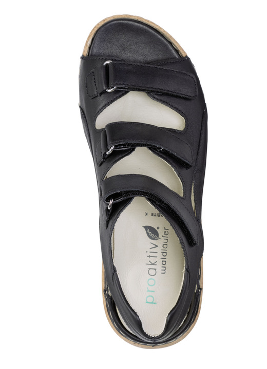 Komfortschuhe - Waldläufer Sandale aus Leder, in Größe 4 bis 8 1/2, in Farbe ANTIKGOLD Ansicht 5