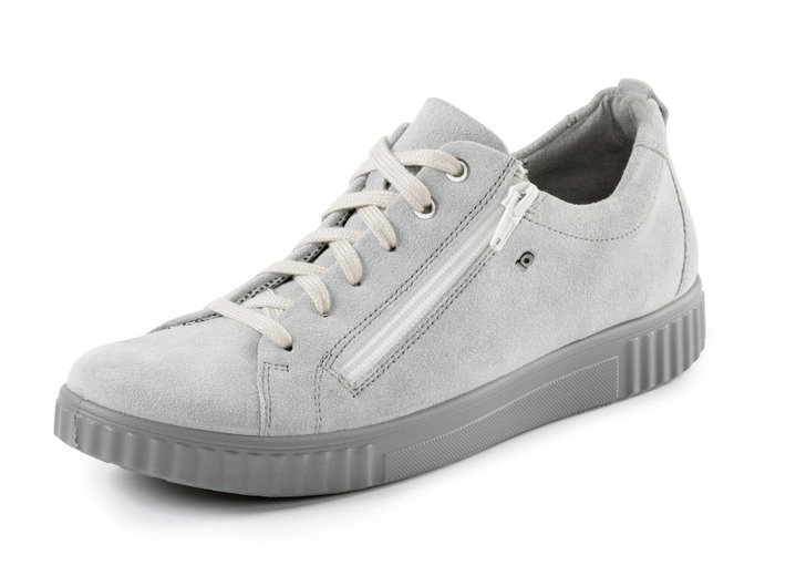 Komfortschuhe - Schnürschuh mit atmungsaktivem Fußbett, in Größe 036 bis 042, in Farbe MARINE Ansicht 4