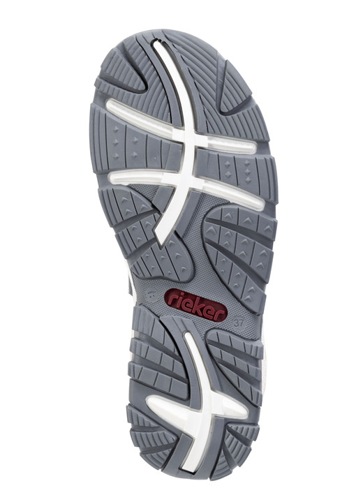 Sandaletten & Pantoletten - Rieker, sportliche Damen-Sandalen, mit zwei Klettspangen, in Größe 036 bis 042, in Farbe BLAU Ansicht 7