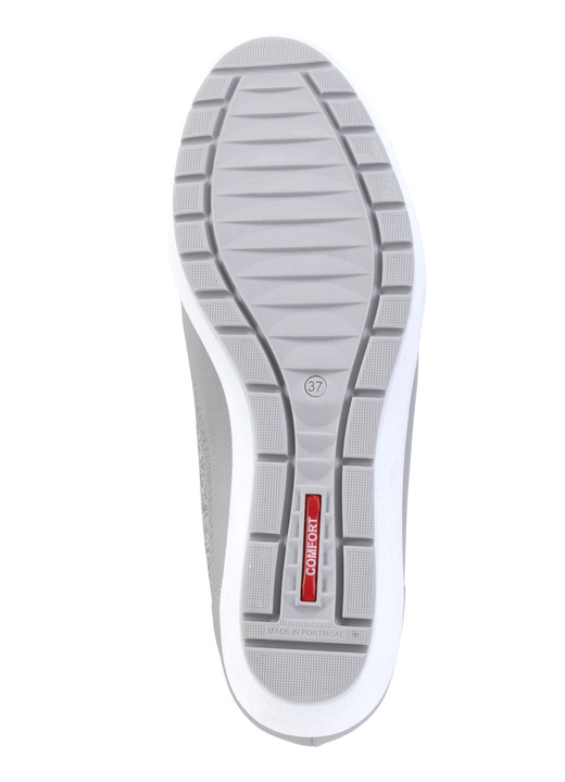 Komfortschuhe - ELENA EDEN, bequeme Damen-Ballerinas, Weite G, mit herausnehmbarem Fußbett, in Größe 035 bis 041, in Farbe TAUPE Ansicht 6