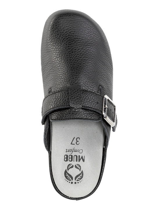 Komfortschuhe - Mubb, klassische Damen-Clogs, Wete H, mit herausnehmbarem Fußbett, in Größe 036 bis 042, in Farbe WEISS Ansicht 5