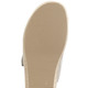 Komfortschuhe - ELENA EDEN Pantolette aus krokogeprägtem Lack- und Nappaleder, in Größe 036 bis 042, in Farbe BEIGE – Farbe BEIGE – Ansicht 3