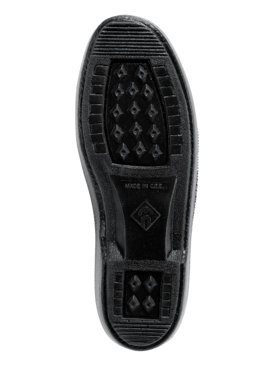 Slipper & Schnürschuhe - Slipper aus elastischem Strickmaterial mit Schnürung, in Größe 036 bis 042, in Farbe MARINE Ansicht 3