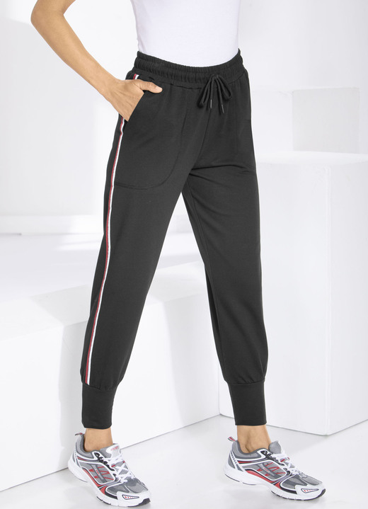 Freizeithosen - Freizeithose von „Plantier“ in 4 Farben, in Größe 019 bis 052, in Farbe ANTHRAZIT MELIERT Ansicht 2