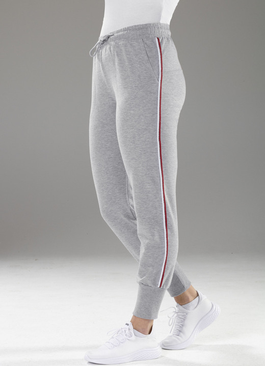 Freizeithosen - Freizeithose von „Plantier“ in 4 Farben, in Größe 019 bis 052, in Farbe ANTHRAZIT MELIERT Ansicht 3