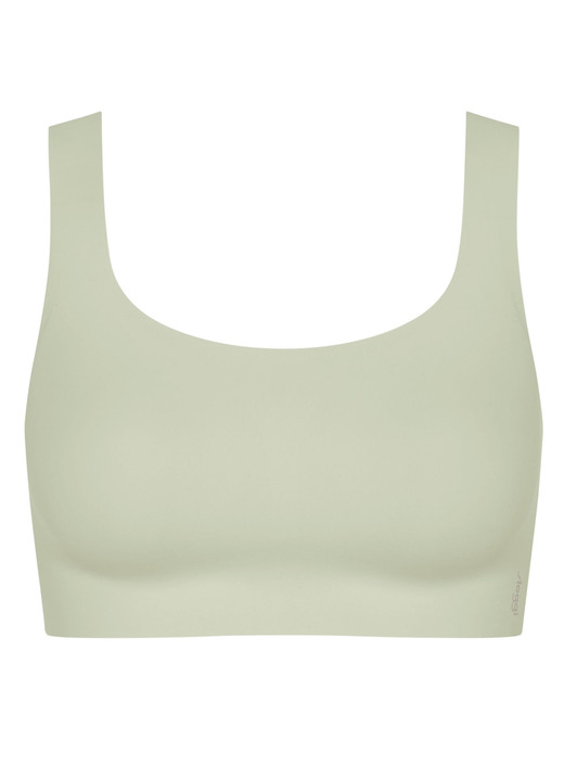 Soft-BH - Herrlich bequemes Sloggi ZERO Feel 2.0-Bustier, in Größe L (passend für Gr. 80 (Cup C) + Gr. 85 (Cup A, B) bis XXL (passend für Gr. 90 (Cup C) + Gr. 95 (Cup A, B), in Farbe MARINE Ansicht 18