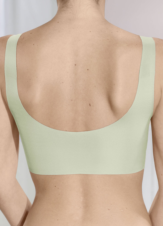 Soft-BH - Herrlich bequemes Sloggi ZERO Feel 2.0-Bustier, in Größe L (passend für Gr. 80 (Cup C) + Gr. 85 (Cup A, B) bis XXL (passend für Gr. 90 (Cup C) + Gr. 95 (Cup A, B), in Farbe MARINE Ansicht 21