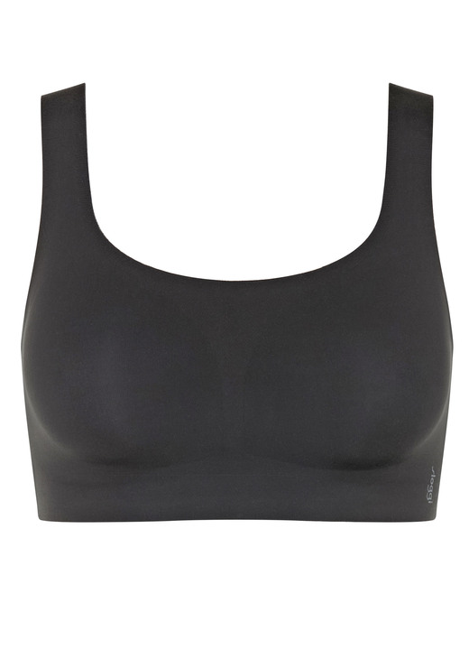 Soft-BH - Herrlich bequemes Sloggi ZERO Feel 2.0-Bustier Ansicht 18 Soft-BH - Herrlich bequemes Sloggi ZERO Feel 2.0-Bustier, in Größe L (passend für Gr. 80 (Cup C) + Gr. 85 (Cup A, B) bis XXL (passend für Gr. 90 (Cup C) + Gr. 95 (Cup A, B), in Farbe JADE Ansicht 18
