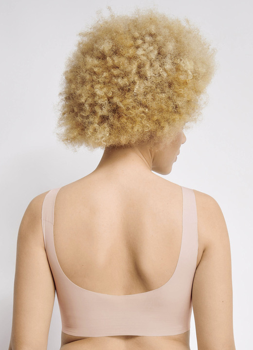 Soft-BH - Herrlich bequemes Sloggi ZERO Feel 2.0-Bustier Ansicht 3 Soft-BH - Herrlich bequemes Sloggi ZERO Feel 2.0-Bustier, in Größe L (passend für Gr. 80 (Cup C) + Gr. 85 (Cup A, B) bis XXL (passend für Gr. 90 (Cup C) + Gr. 95 (Cup A, B), in Farbe SAND Ansicht 3