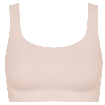 Soft-BH - Herrlich bequemes Sloggi ZERO Feel 2.0-Bustier – Farbe SAND – Ansicht  Soft-BH - Herrlich bequemes Sloggi ZERO Feel 2.0-Bustier, in Größe L (passend für Gr. 80 (Cup C) + Gr. 85 (Cup A, B) bis XXL (passend für Gr. 90 (Cup C) + Gr. 95 (Cup A, B), in Farbe SAND – Farbe SAND – Ansicht