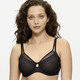 Bügel-BH - Triumph Signature Sheer-Minimizer-Bügel-BH mit vorgefomrten Cups – Farbe SCHWARZ – Ansicht 1 Bügel-BH - Triumph Signature Sheer-Minimizer-Bügel-BH mit vorgefomrten Cups, in Größe 070 bis 095, in Cup G, in Farbe ECRU – Farbe SCHWARZ – Ansicht 1