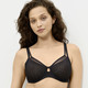 Bügel-BH - Triumph Signature Sheer-Minimizer-Bügel-BH mit vorgefomrten Cups – Farbe SCHWARZ – Ansicht 3 Bügel-BH - Triumph Signature Sheer-Minimizer-Bügel-BH mit vorgefomrten Cups, in Größe 070 bis 095, in Cup D, in Farbe SCHWARZ – Farbe SCHWARZ – Ansicht 3