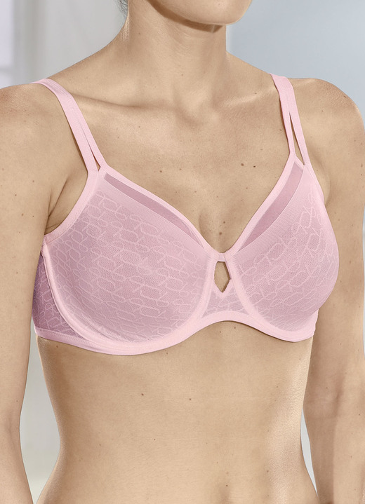 Bügel-BH - Triumph Signature Sheer-Minimizer-Bügel-BH mit vorgefomrten Cups Ansicht 12 Bügel-BH - Triumph Signature Sheer-Minimizer-Bügel-BH mit vorgefomrten Cups, in Größe 070 bis 095, in Cup G, in Farbe ECRU Ansicht 12