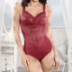 Korseletts - Miss Mary Hosenkorselett mit Elastikspitzeneinsätzen – Farbe ROT – Ansicht 1 Korseletts - Miss Mary Hosenkorselett mit Elastikspitzeneinsätzen, in Größe 075 bis 105, in Cup B, in Farbe WEISS – Farbe ROT – Ansicht 1