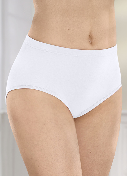 Slips - Conta Dreierpack Slips mit Gummizug im Bund, in Größe 038 bis 050, in Farbe TERRA Ansicht 5