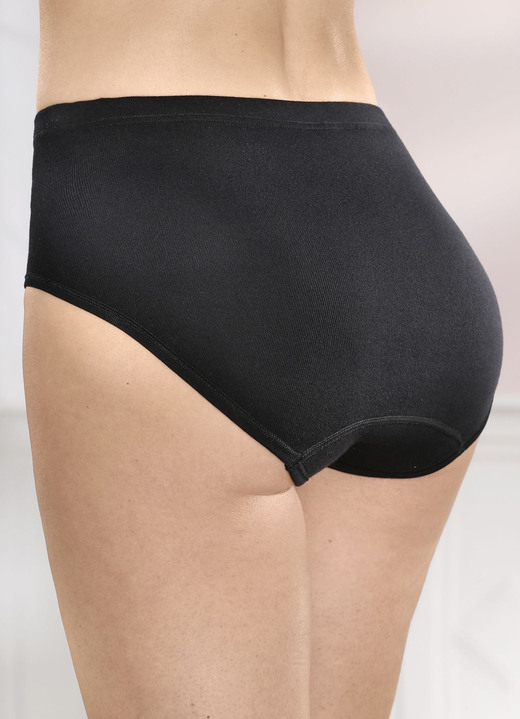 Slips - Conta Dreierpack Slips mit Gummizug im Bund, in Größe 038 bis 050, in Farbe TERRA Ansicht 4