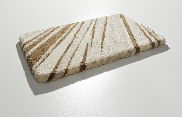 Badgarnituren - Badgarnitur von Kleine Wolke, in Größe 100 (Vorleger halbrund, 50/ 80 cm) bis 112 (WC-Deckelbezug, 47/ 50 cm), in Farbe BEIGE Ansicht 2