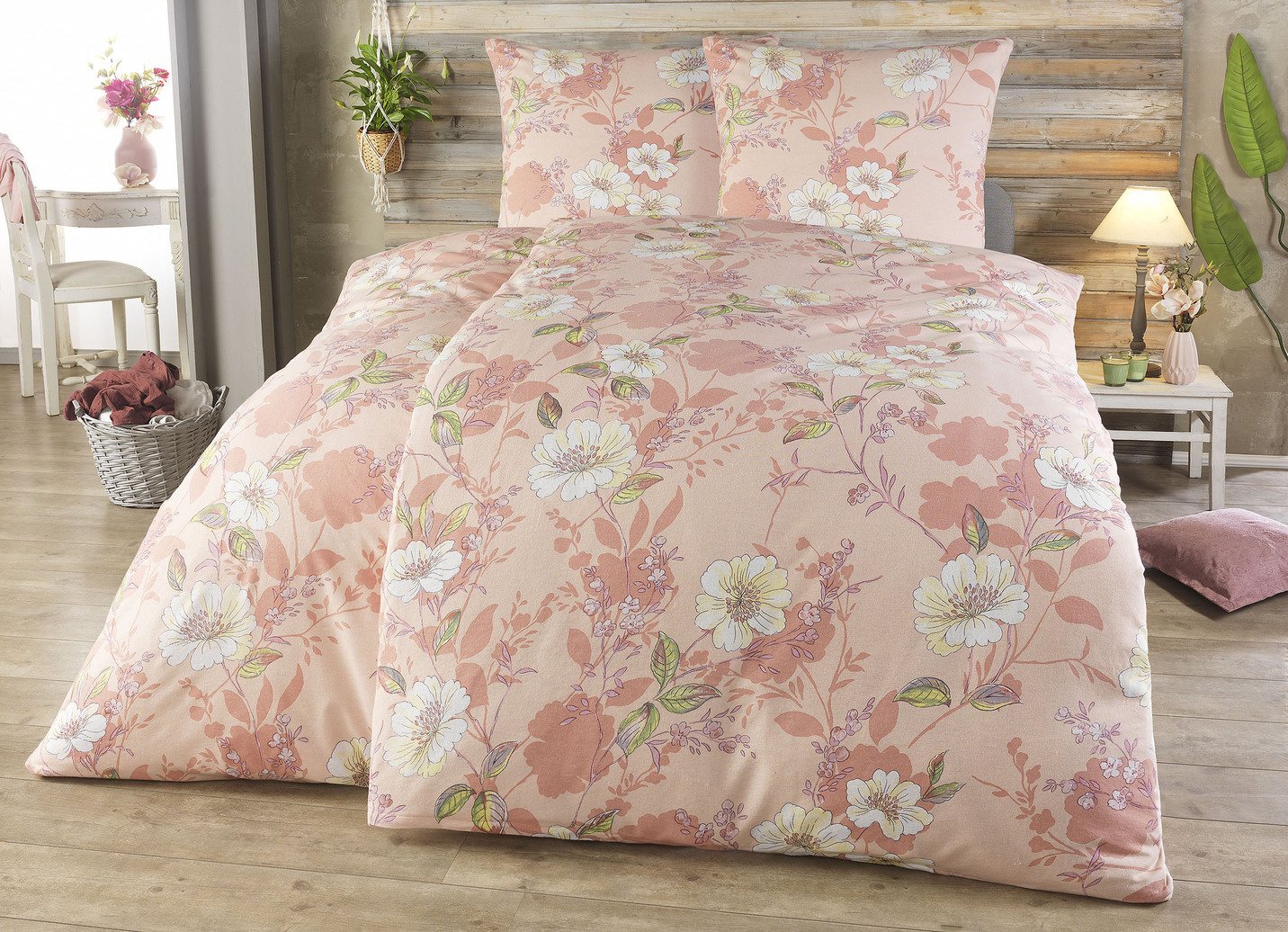 Feinbiber Bettwäsche-Garnitur von Castell - Bettwäsche | Brigitte ...