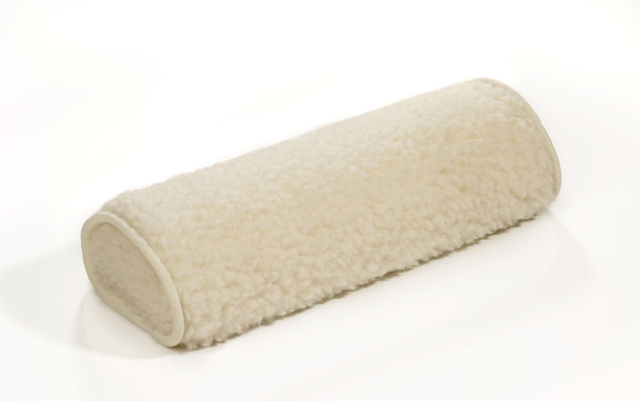 - Naturnahes Schurwoll-Nackenkissen, in Farbe NATUR Ansicht 2